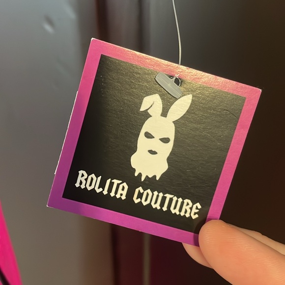 Fishnet legging chaps with buckle - Picture 4 of 5